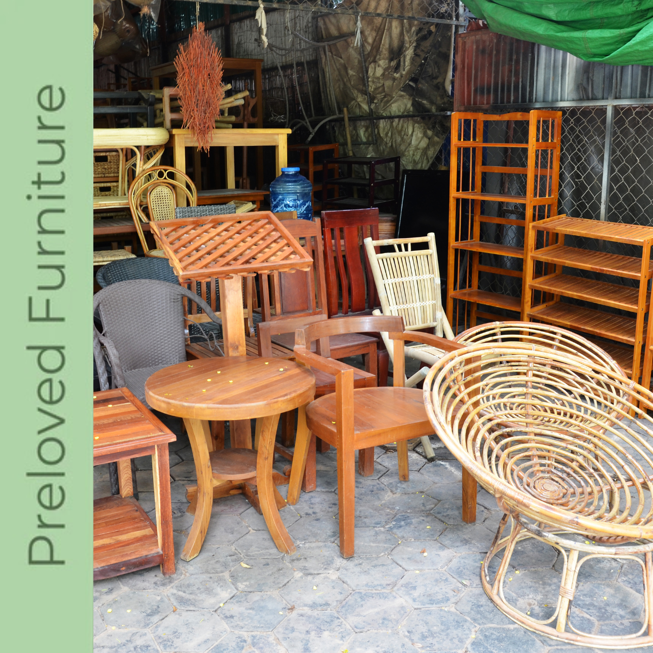 Preloved Furniture - oliv