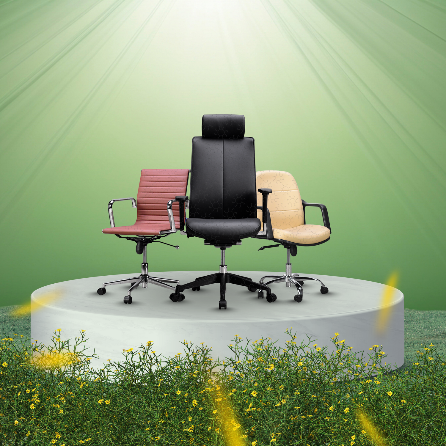 SEWA KURSI KANTOR - OSCARLIVING