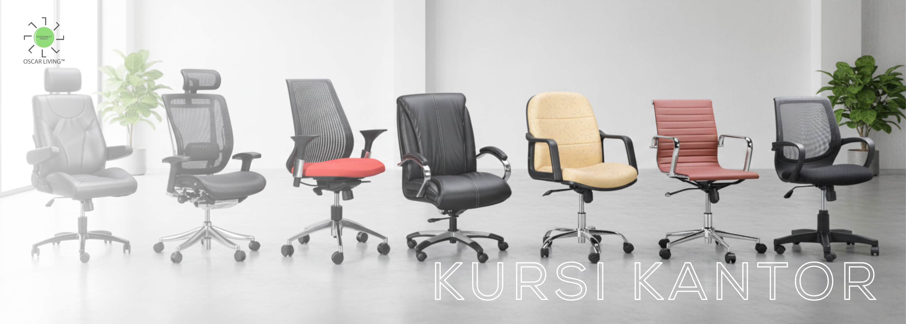 SEWA KURSI KANTOR - OSCARLIVING